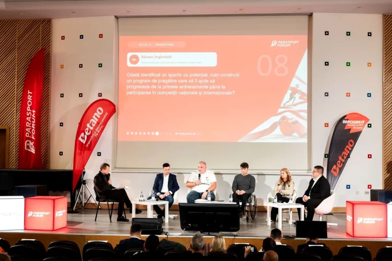 PARASPORT FORUM: inițiativa CNP, susținută de Betano, pentru creșterea bazei de antrenori în sportul paralimpic