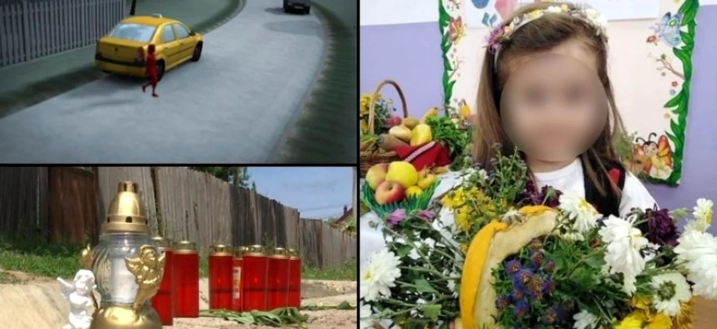 Șoferița care a lovit mortal o fetiță de patru ani din Iași, condamnată în primă instanță la 5 ani și jumătate de închisoare