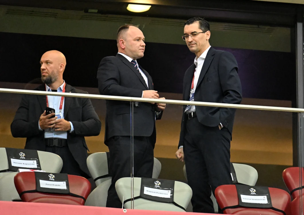 Reacția lui Răzvan Burleanu în tribune, în timpul înfrângerii drastice a României cu Polonia
