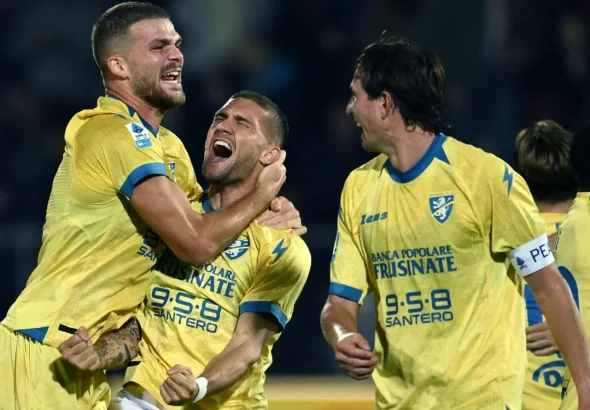 Daniel Bîrligea a debutat cu o dublă în Serie A: Frosinone — Lecce 5-1