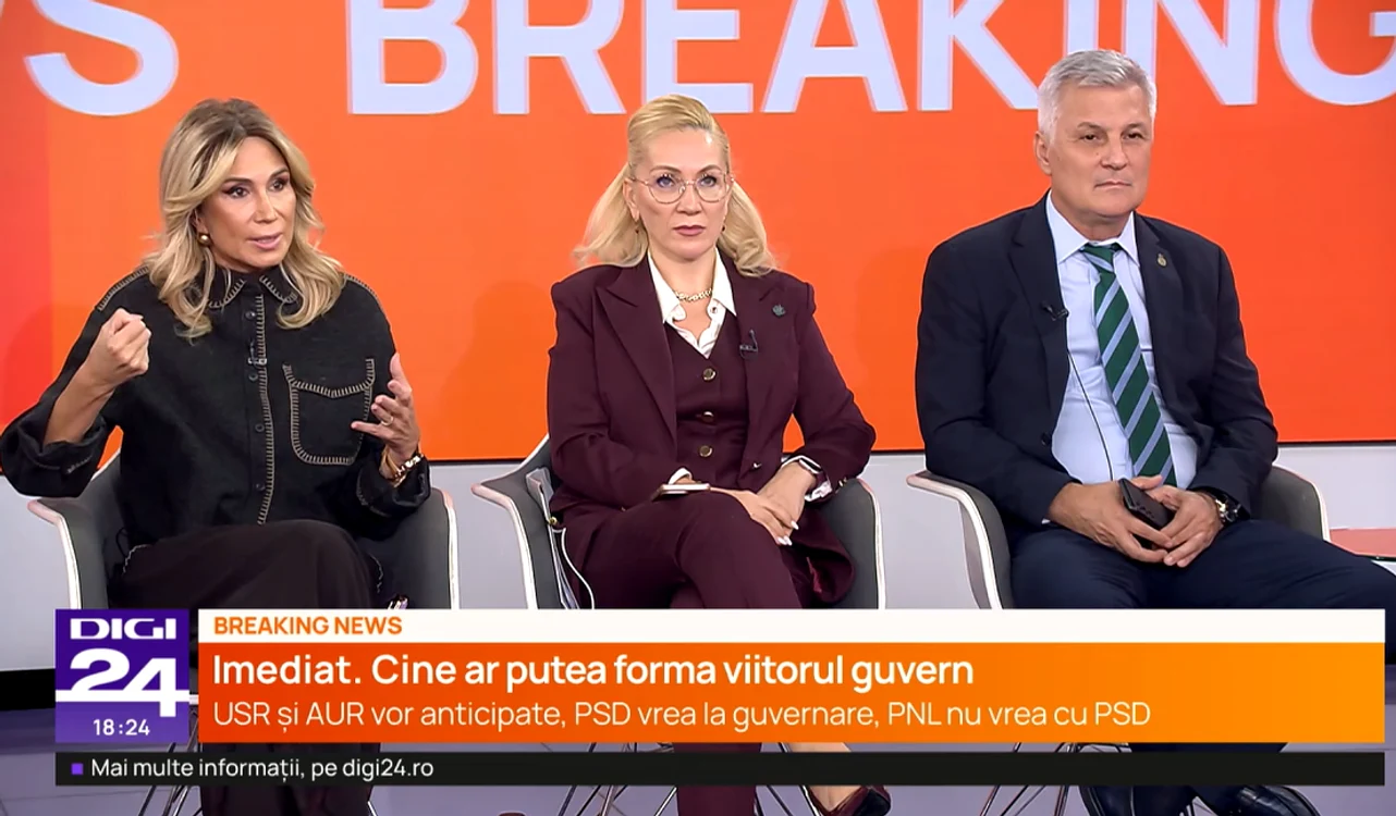 Confruntare aprinsă la Digi24 între Raluca Turcan și Daniel Zamfir; liberala a amenințat că părăsește emisiunea