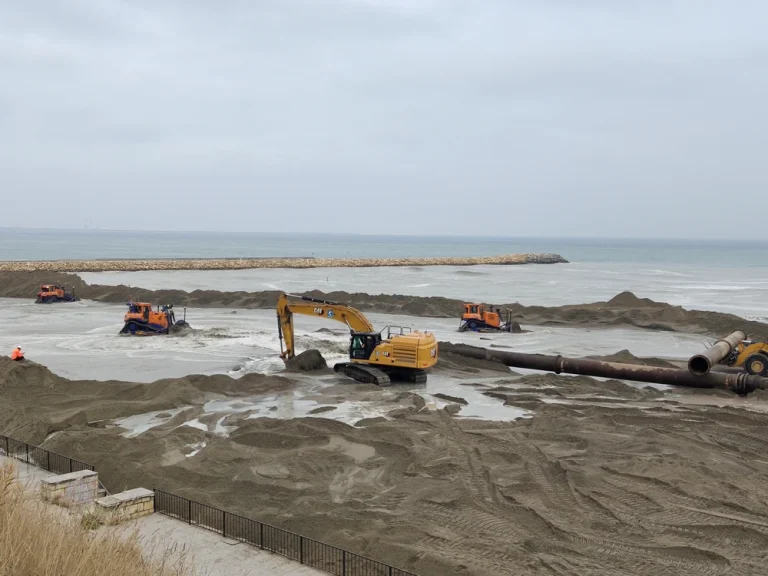 O nouă plajă de aproximativ 30 de hectare se amenajează între Saturn și Mangalia