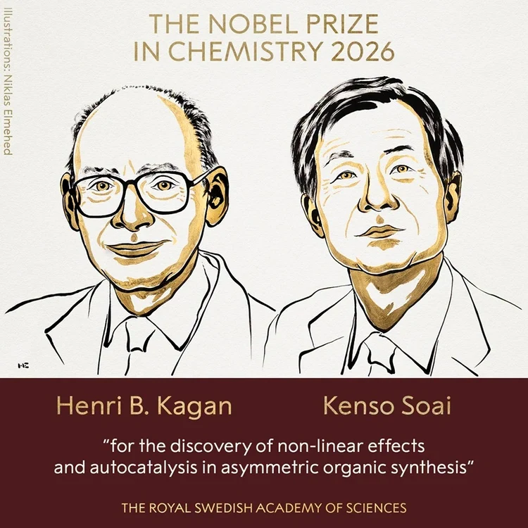 Premiul Nobel pentru Chimie 2026: Henri B. Kagan și Kenso Soai, recompensați pentru explicații privind asimetria moleculară