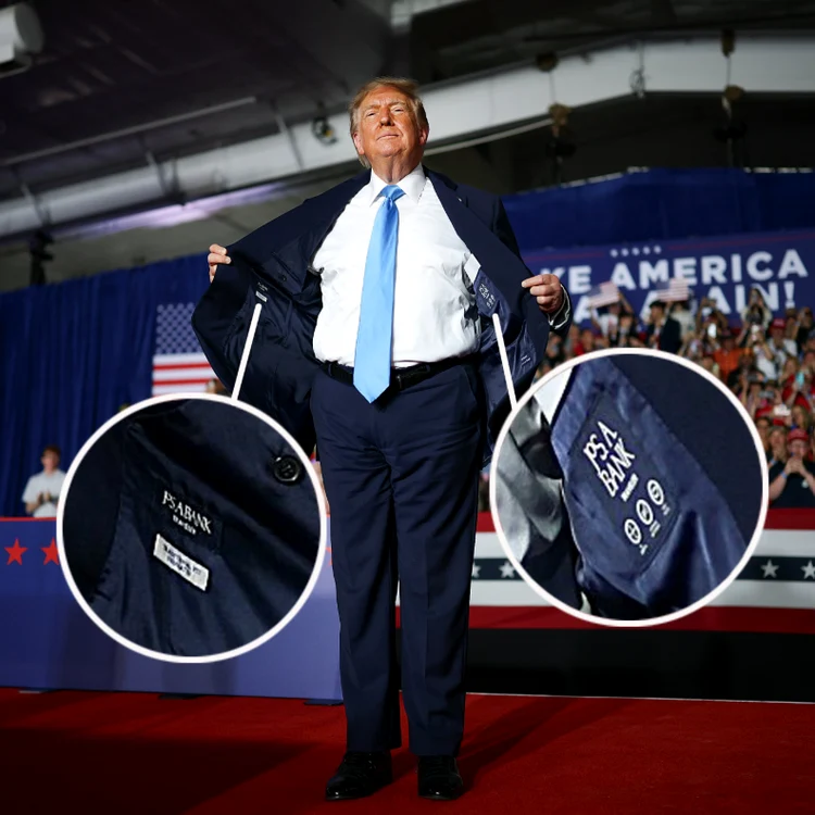 Contradicție vestimentară: eticheta costumului lui Donald Trump stârnește controverse