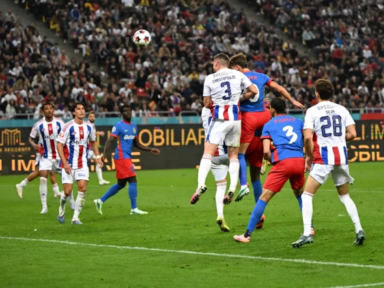 FCSB a învins Oțelul Galați cu 1-0; Reghecampf trece primul hop
