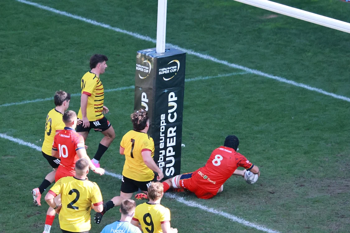 Romanian Wolves au învins Brussels Devils cu 50-46 în prima etapă a Rugby Europe Super Cup 2026