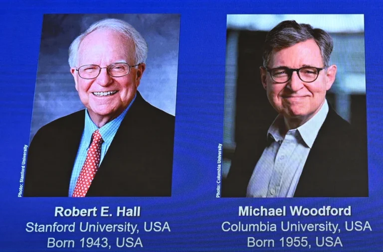 Robert E. Hall și Michael Woodford, câștigătorii Premiului Nobel pentru Economie 2026